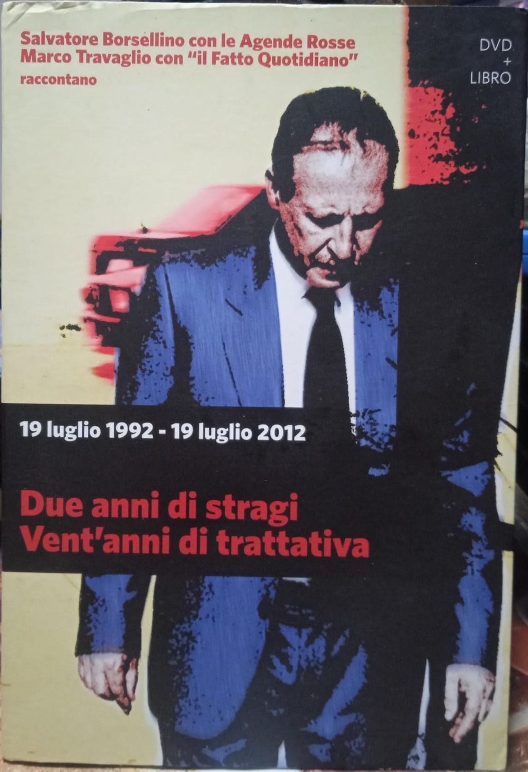 TeknoFilm - DVD + Book – PAOLO BORSELLINO - DUE ANNI DI STRAGI - VENT'ANNI DI TRATTATIVA (2012) - IL FATTO QUOTIDIANO