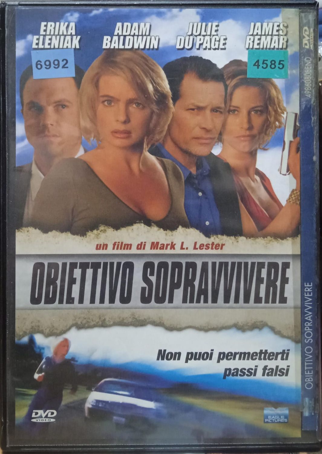 TeknoFilm - DVD – OBIETTIVO SOPRAVVIVERE (Versione noleggio) di Mark L. Lester (2003) - EAGLE