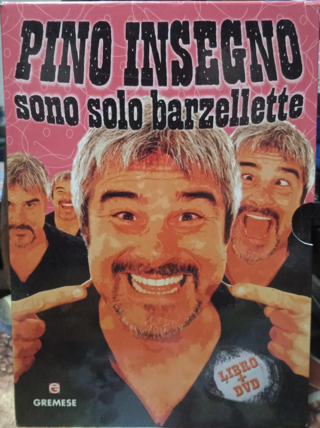 TeknoFilm - DVD + Book (Versione Digipack) - PINO INSEGNO - SONO SOLO BARZELLETTE (2008) - GREMESE
