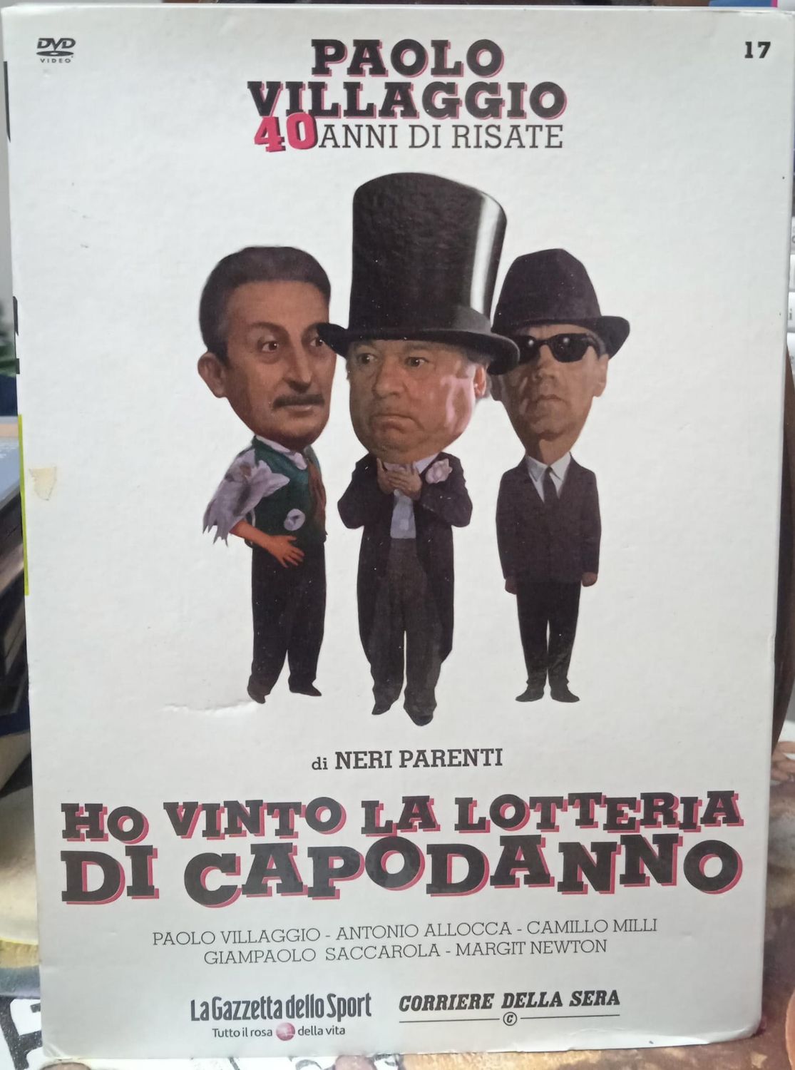 TeknoFilm - DVD – HO VINTO LA LOTTERIA DI CAPODANNO di Neri Parenti (1989) - GAZZETTA DELLO SPORT