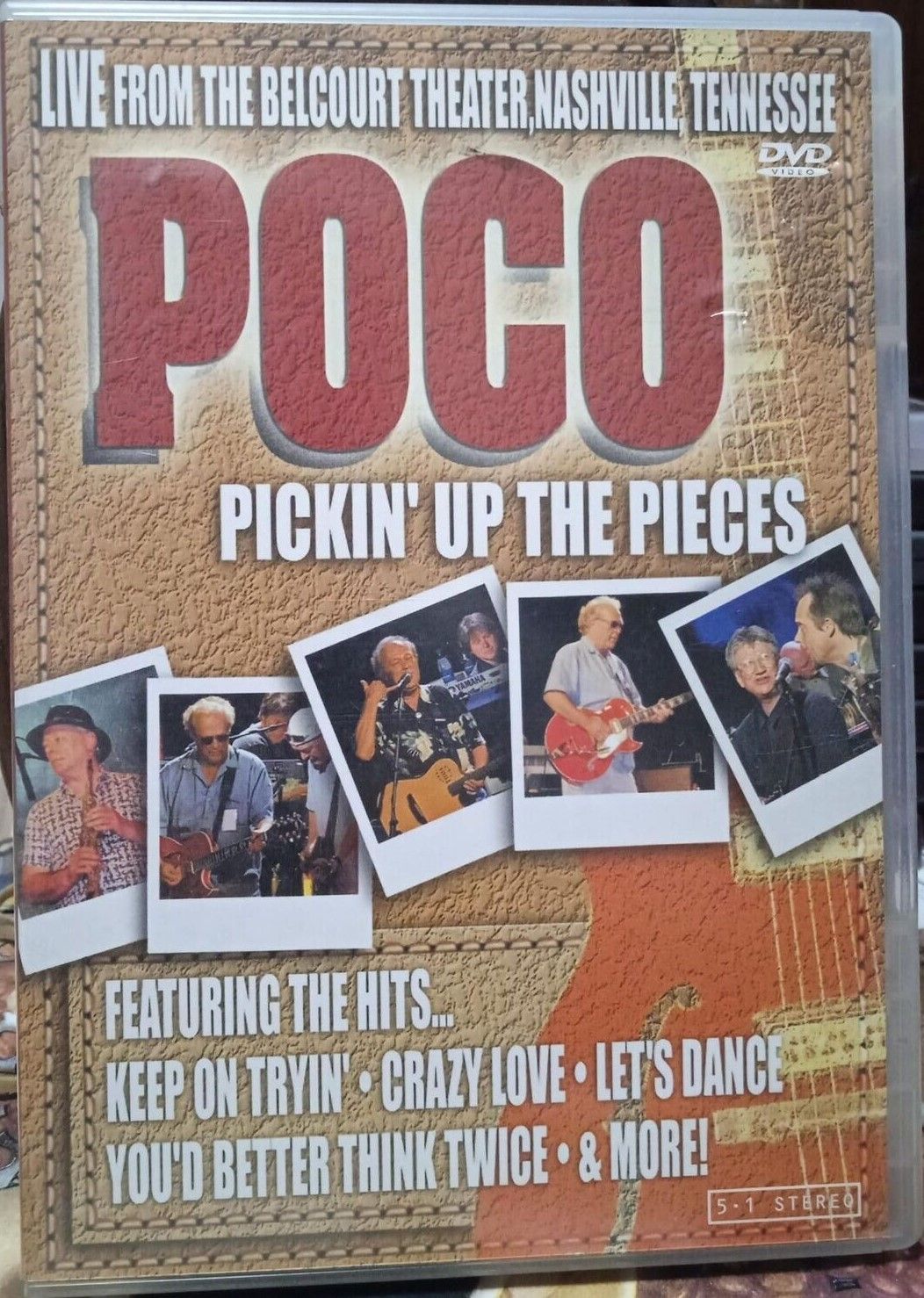 TeknoFilm - DVD (PAL) – POCO - PICKIN' UP THE PIECES - Live from the Belcourt Theater: Nashville (Tennessee) 2004 - AIR MUSIC