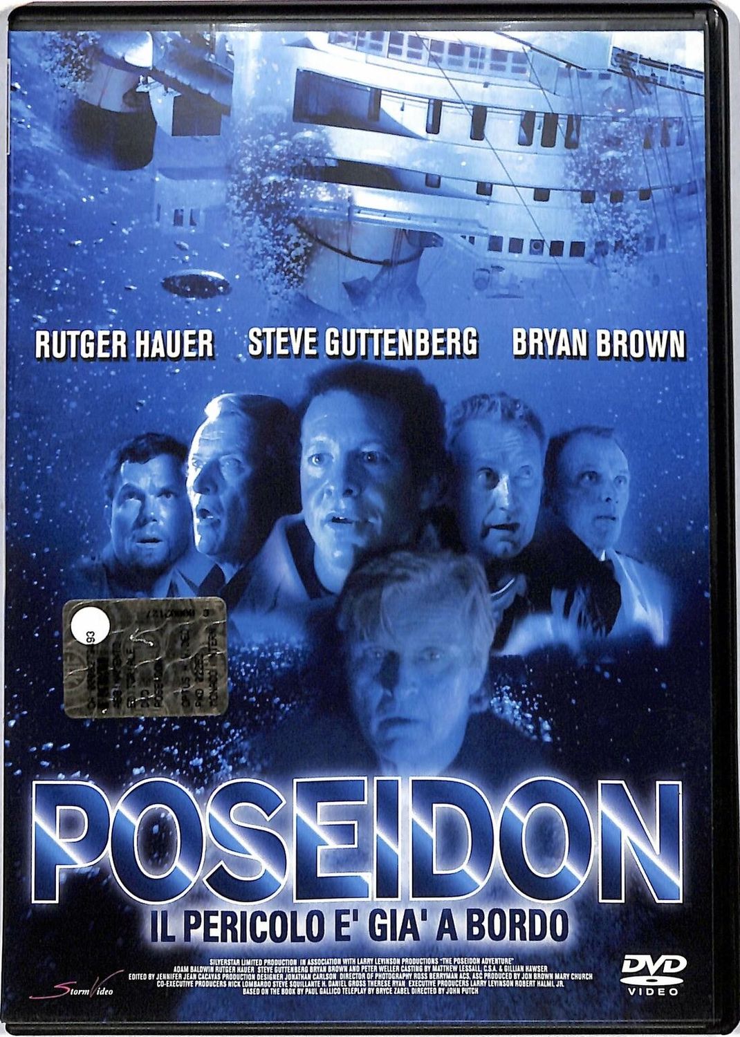 TeknoFilm - DVD – POSEIDON - IL PERICOLO E' GIA A BORDO di John Putch (2005) - MHE