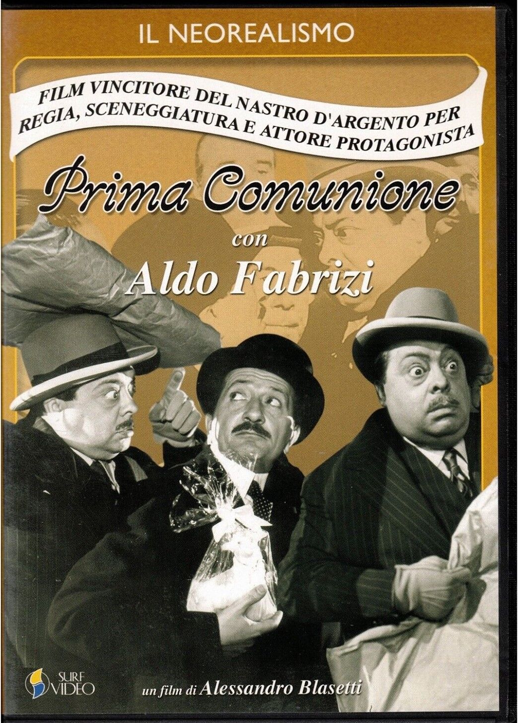 TeknoFilm - DVD (1° Ed. Italiana) - PRIMA COMUNIONE di Alessandro Blasetti (1950) - SURF VIDEO