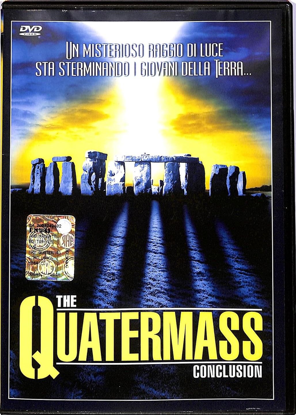 TeknoFilm - DVD - THE QUATERMASS CONCLUSION - LA TERRA ESPLODE di Piers Haggard (1980) - MOSAICO MEDIA