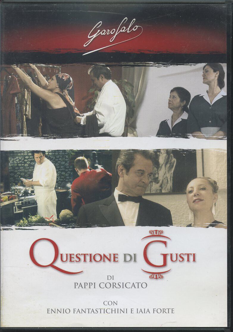 TeknoFilm - DVD - QUESTIONE DI GUSTI di Pappi Corsicato (2009) - GAROFALO