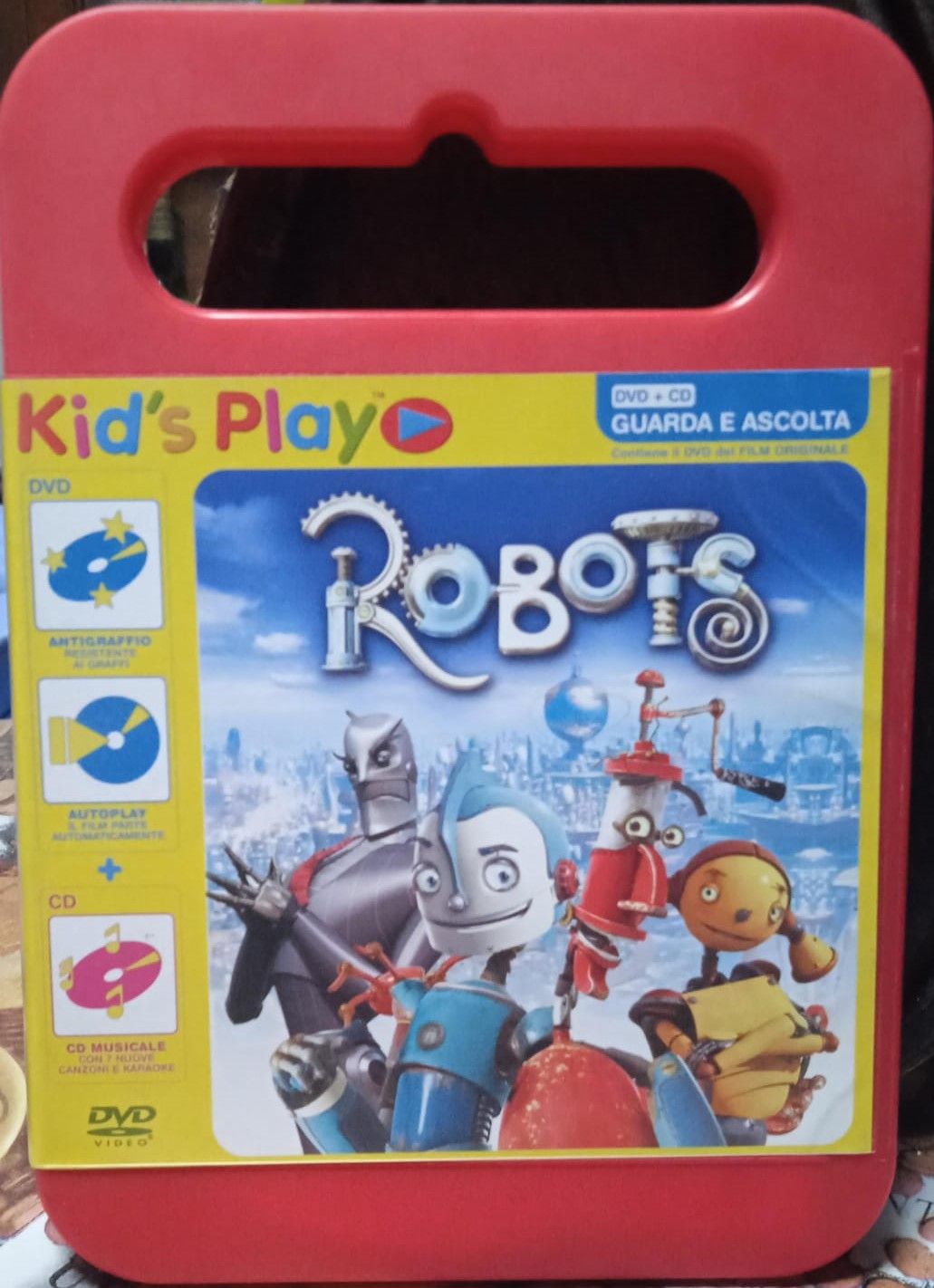 TeknoFilm - DVD + CD (Versione valigetta) - ROBOTS di Chris Wedge e Carlos Saldanha (2005) - 20TH CENTURY FOX