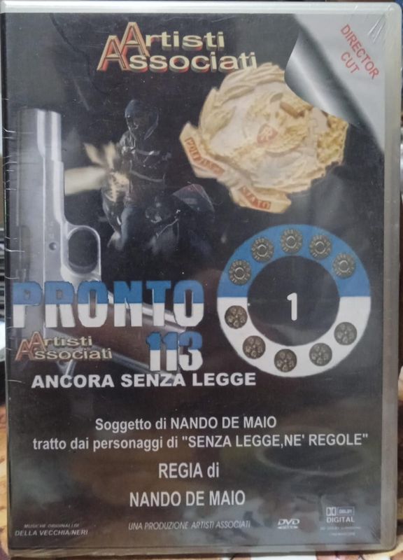 TeknoFilm - DVD - PRONTO 113 - ANCORA SENZA LEGGE (I) di Nando De Maio (2007) - ARTISTI ASSOCIATI