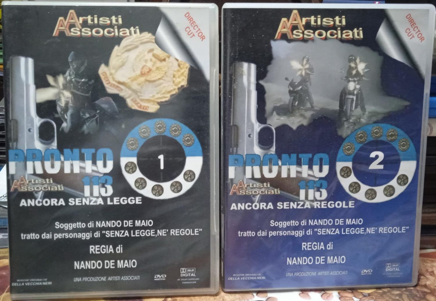 TeknoFilm - 2 DVD - PRONTO 113 - ANCORA SENZA LEGGE (Parte I e Parte II) di Nando De Maio (2007) - ARTISTI ASSOCIATI