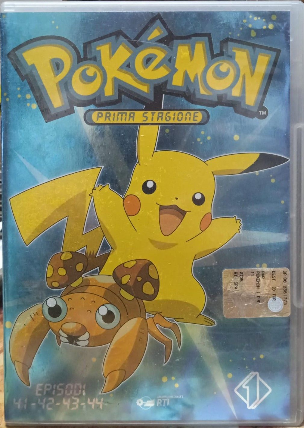 TeknoFilm - DVD –  POKEMON Stagione 1 Vol. 11 - Ep. 41 - 42 - 43 - 44 di Kunihiko Yuyama e Masamitsu Hidaka (1997) - RTI