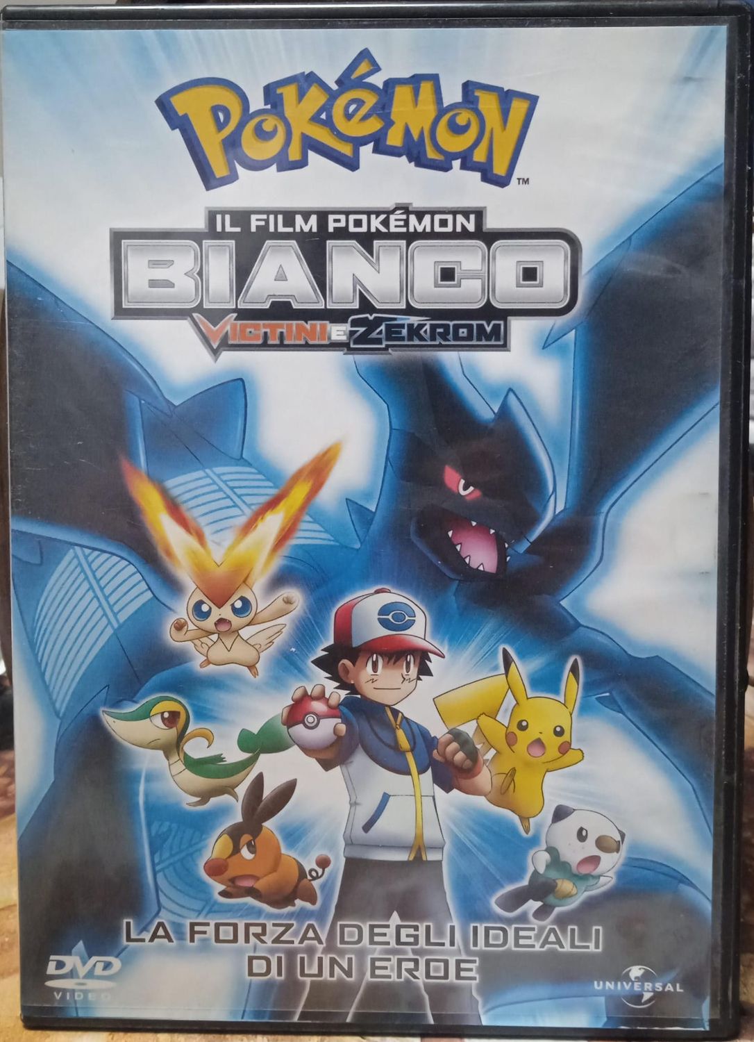 TeknoFilm - DVD –  POKEMON BIANCO [VICTINI E ZEKROM] - IL FILM: La forza degli ideali di un eroe di Kunihiko Yuyama (2011) - UNIVERSAL