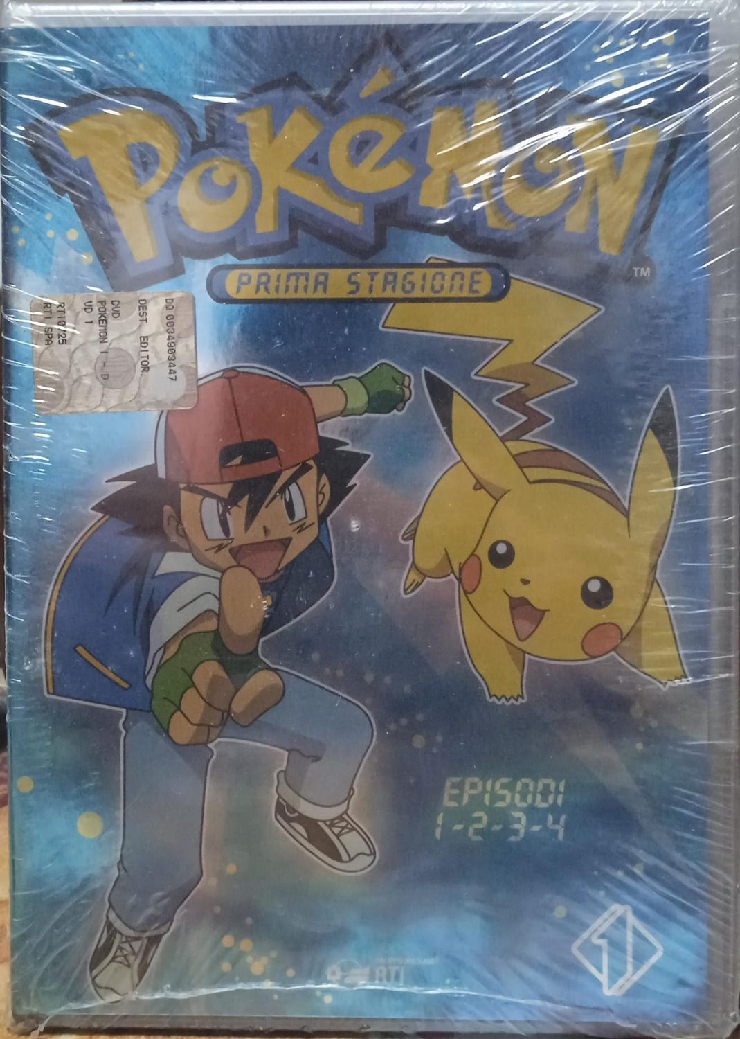 TeknoFilm - DVD –  POKEMON Stagione 1 Vol. 01 - Ep. 01 - 02 - 03 - 04 di Kunihiko Yuyama e Masamitsu Hidaka (1997) - RTI