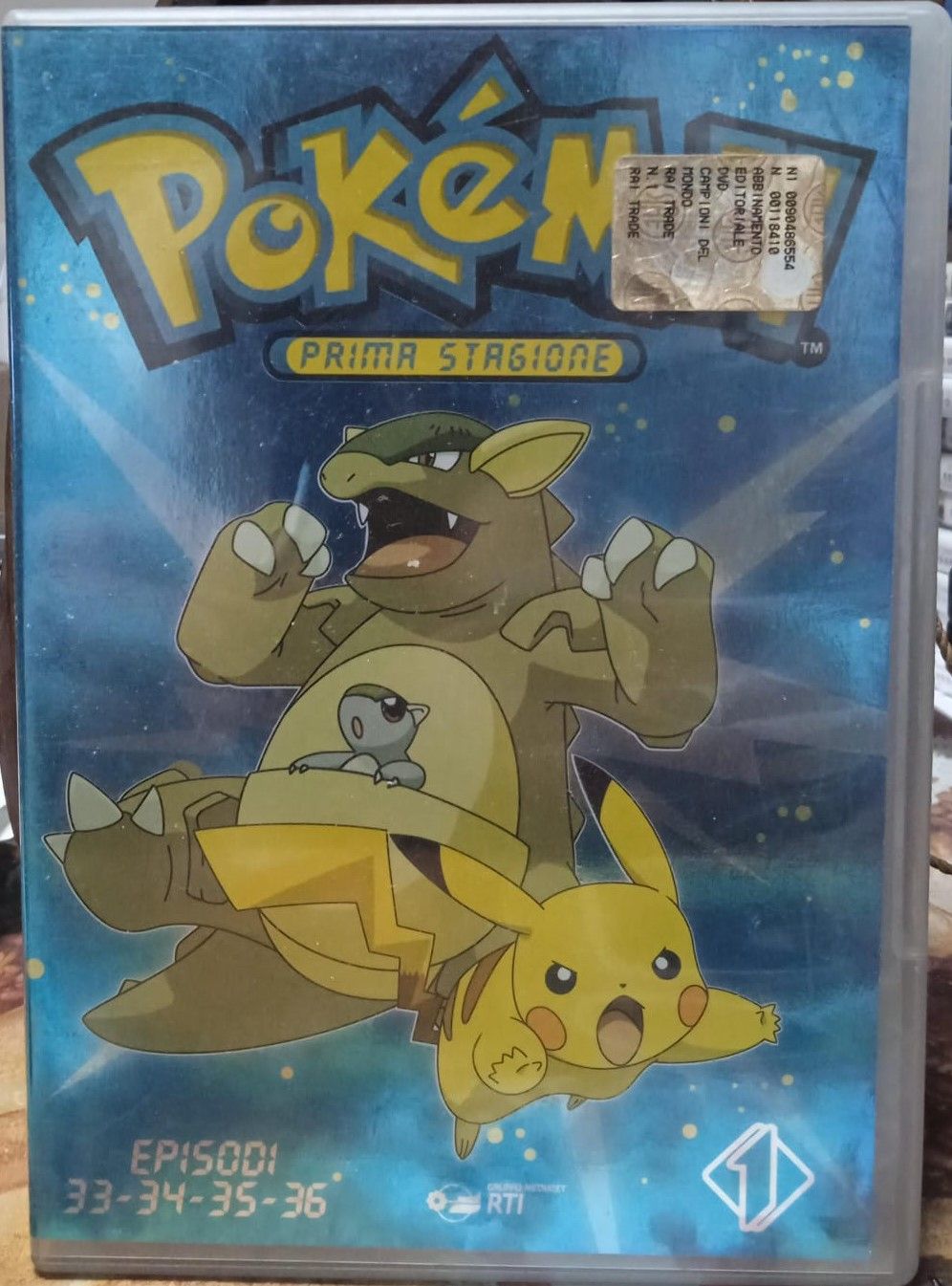 TeknoFilm - DVD – POKEMON Stagione 1 Vol. 09 - Ep. 33 - 34 - 35 - 36 di Kunihiko Yuyama e Masamitsu Hidaka (1997) - RTI