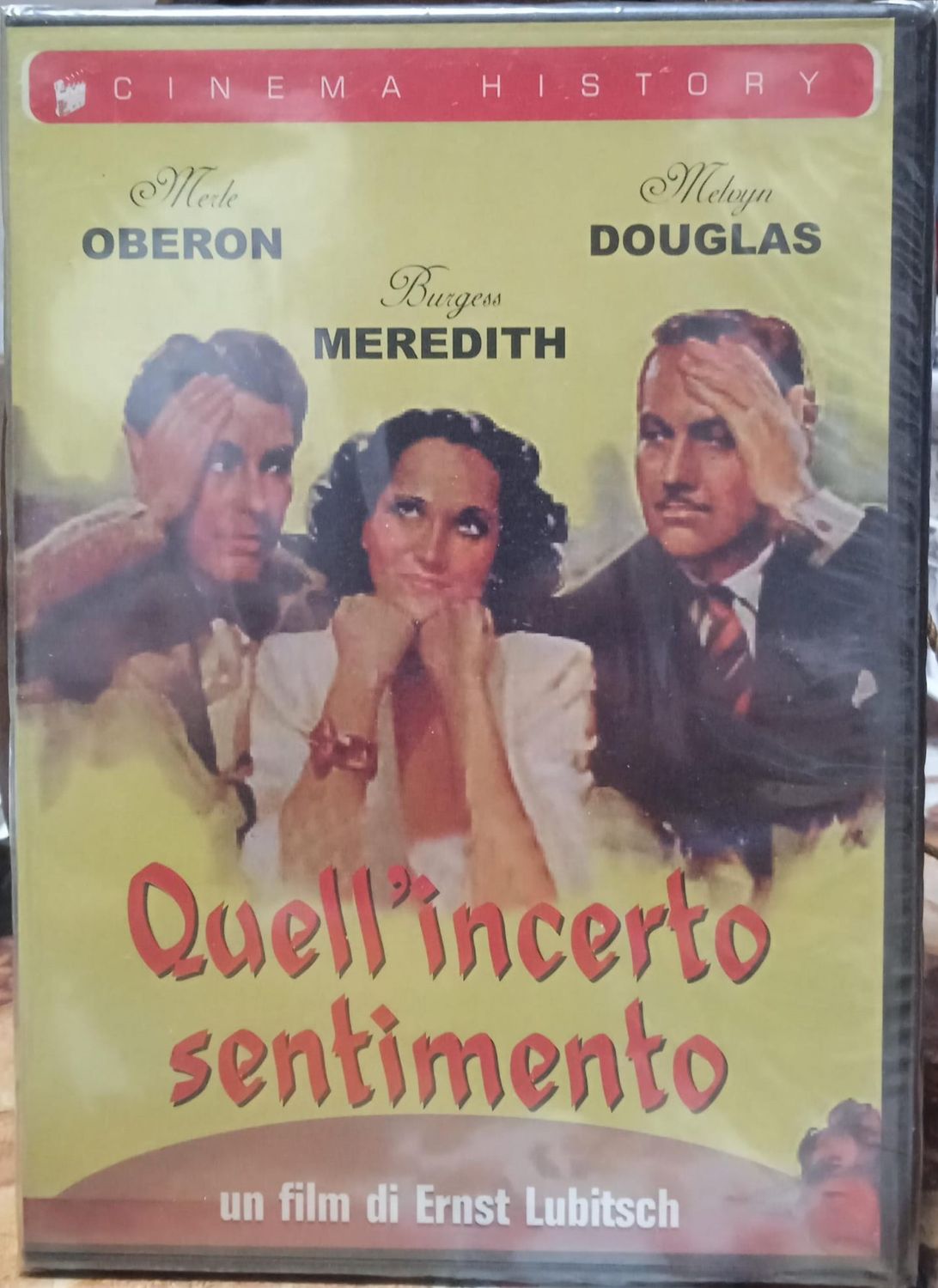 TeknoFilm - DVD - QUELL'INCERTO SENTIMENTO di Ernst Lubitsch (1941) - ERMITAGE