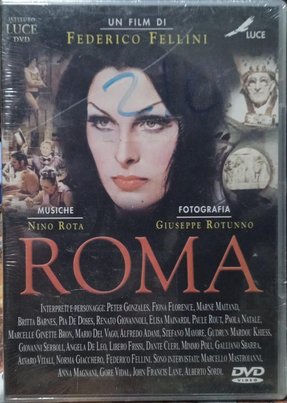 TeknoFilm - DVD - ROMA (Versione slim) di Federico Fellini (1972) - ISTITUTO LUCE