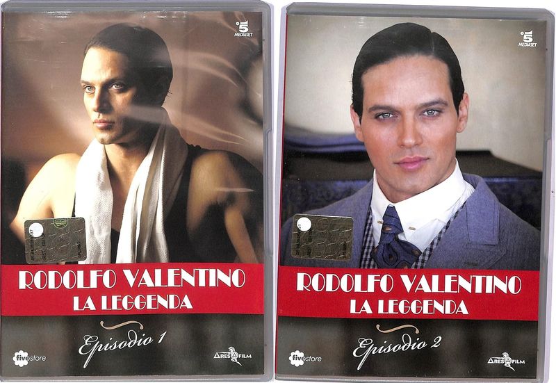 TeknoFilm - 2 DVD (Opera completa) - RODOLFO VALENTINO - LA LEGGENDA di Alessio Inturri e Luigi Parisi (2014) - FIVE STORE
