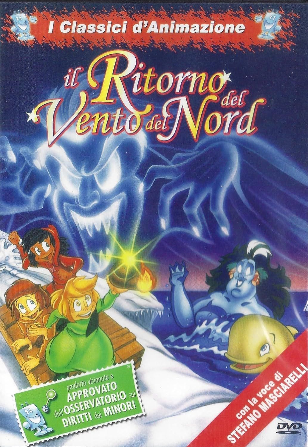 TeknoFilm - DVD - IL RITORNO DEL VENTO DEL NORD di Maite Ruiz de Austri (1993) - USA HOME ENTERTEINMENT