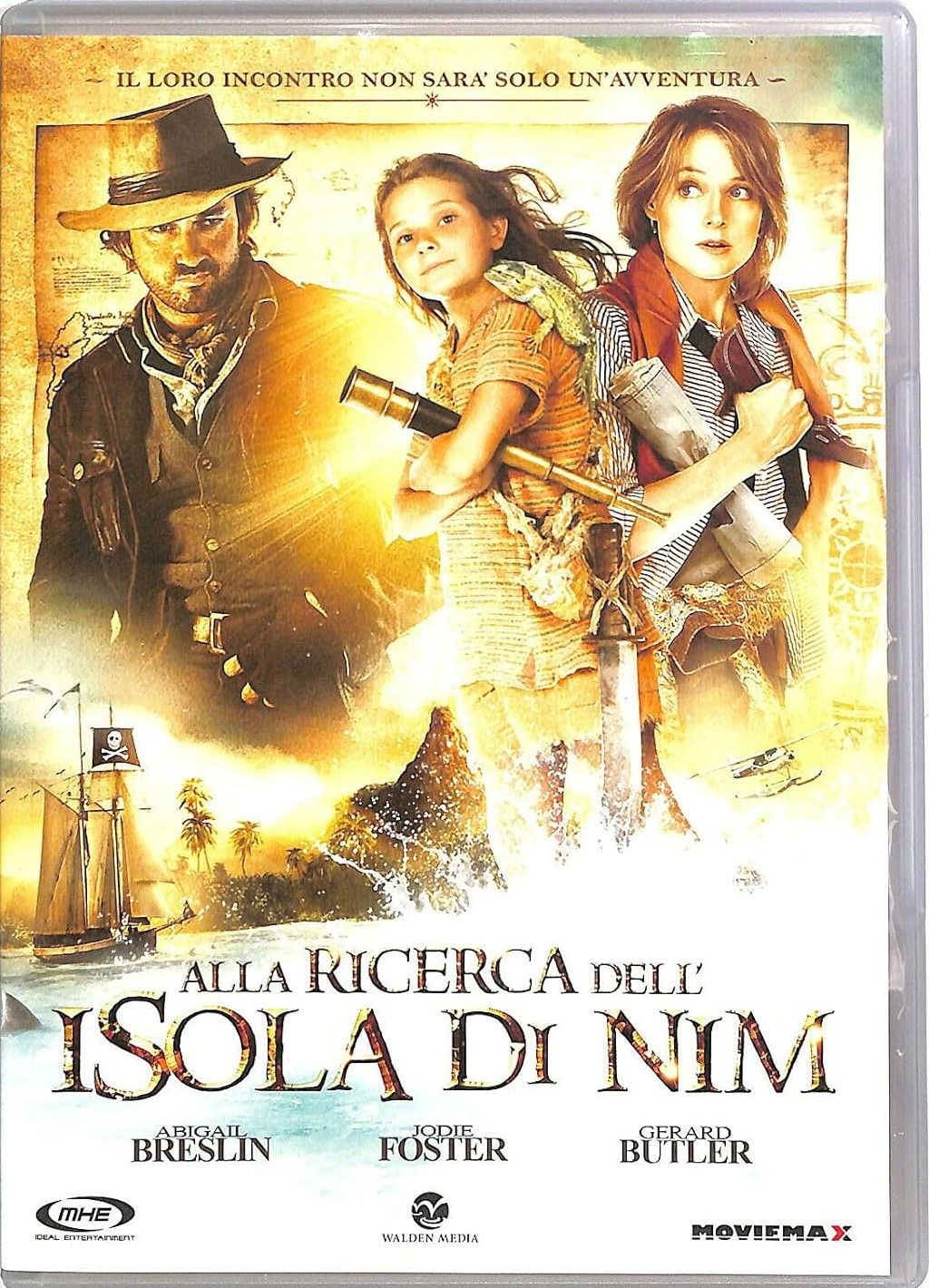 TeknoFilm - DVD – ALLA RICERCA DELL'ISOLA DI NIM di Jennifer Flackett e Mark Levin (2008) - MHE