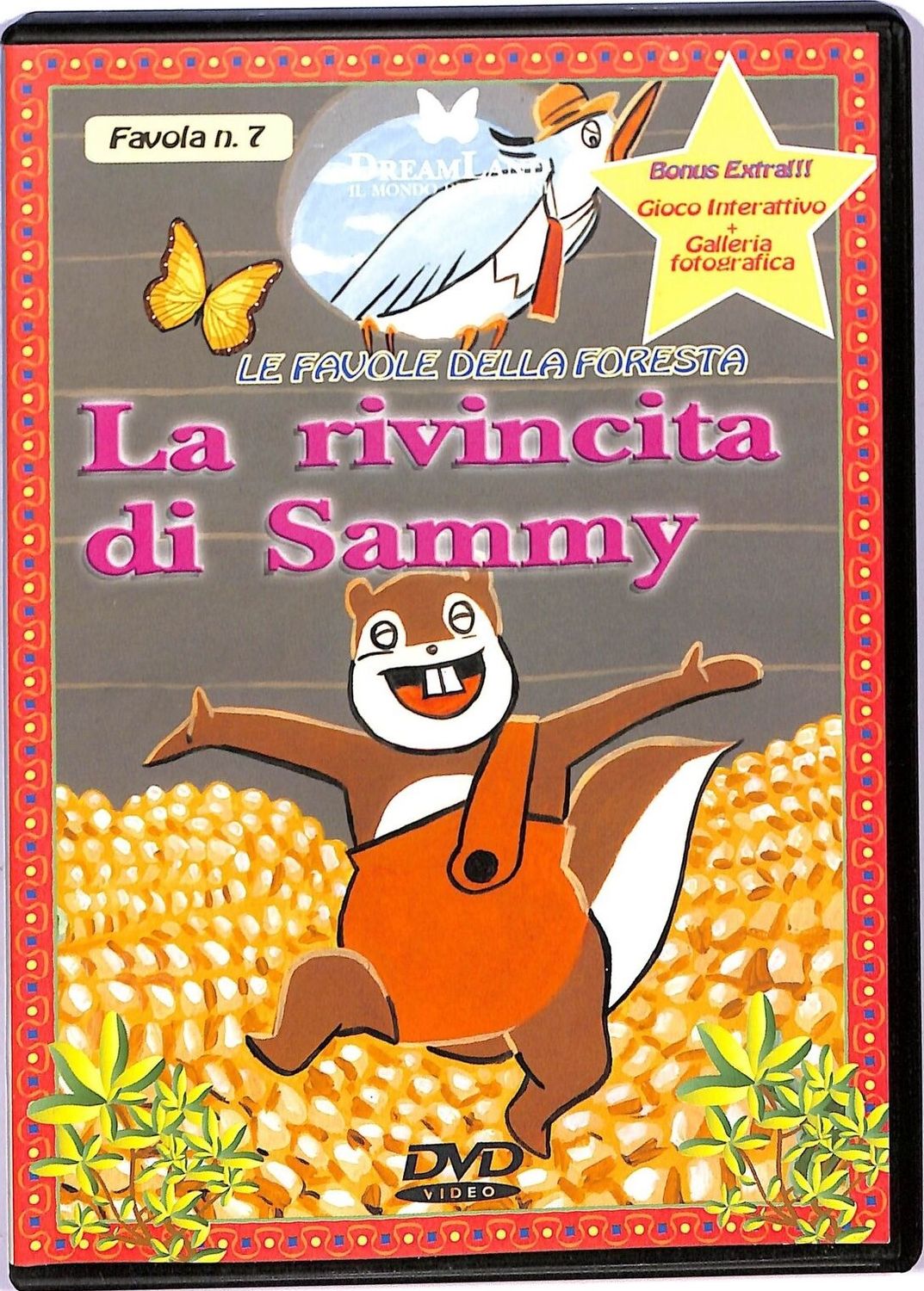 TeknoFilm - DVD – LE FAVOLE DELLA FORESTA N° 07 - LA RIVINCITA DI SAMMY (2006) - DREAMLAND