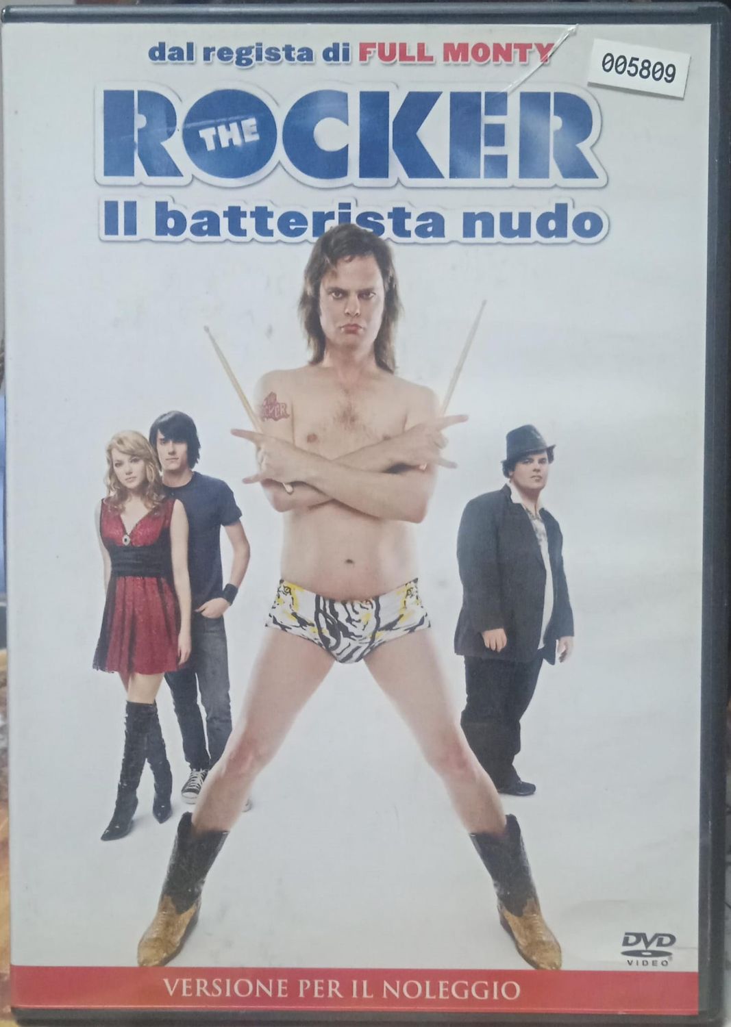 TeknoFilm - DVD – THE ROCKER - IL BATTERISTA NUDO (Versione noleggio) di Peter Cattaneo (2008) - 20TH CENTURY FOX