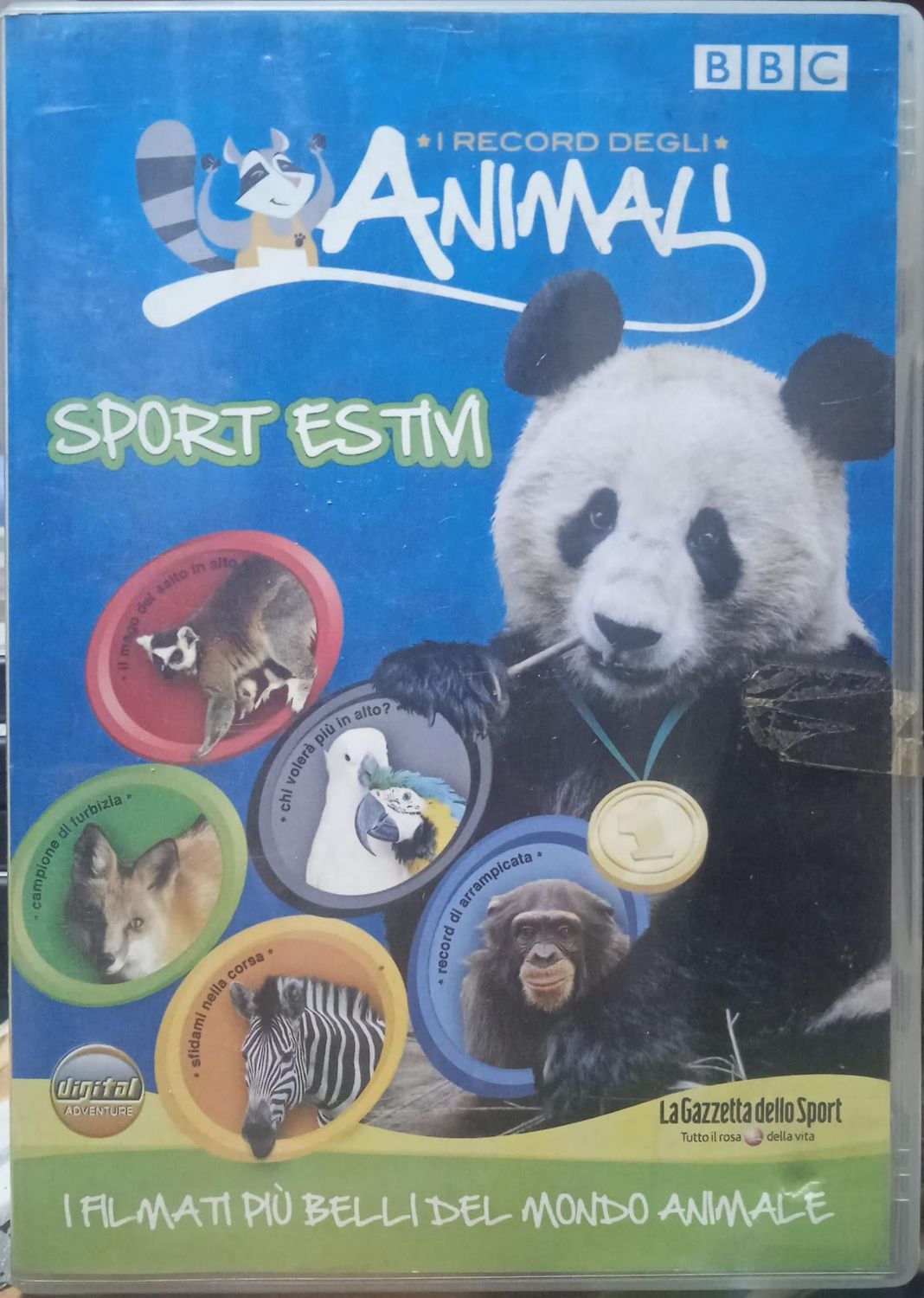 TeknoFilm - DVD + Book - I RECORD DEGLI ANIMALI - SPORT ESTIVI (2006) - FOCUS JUNIOR