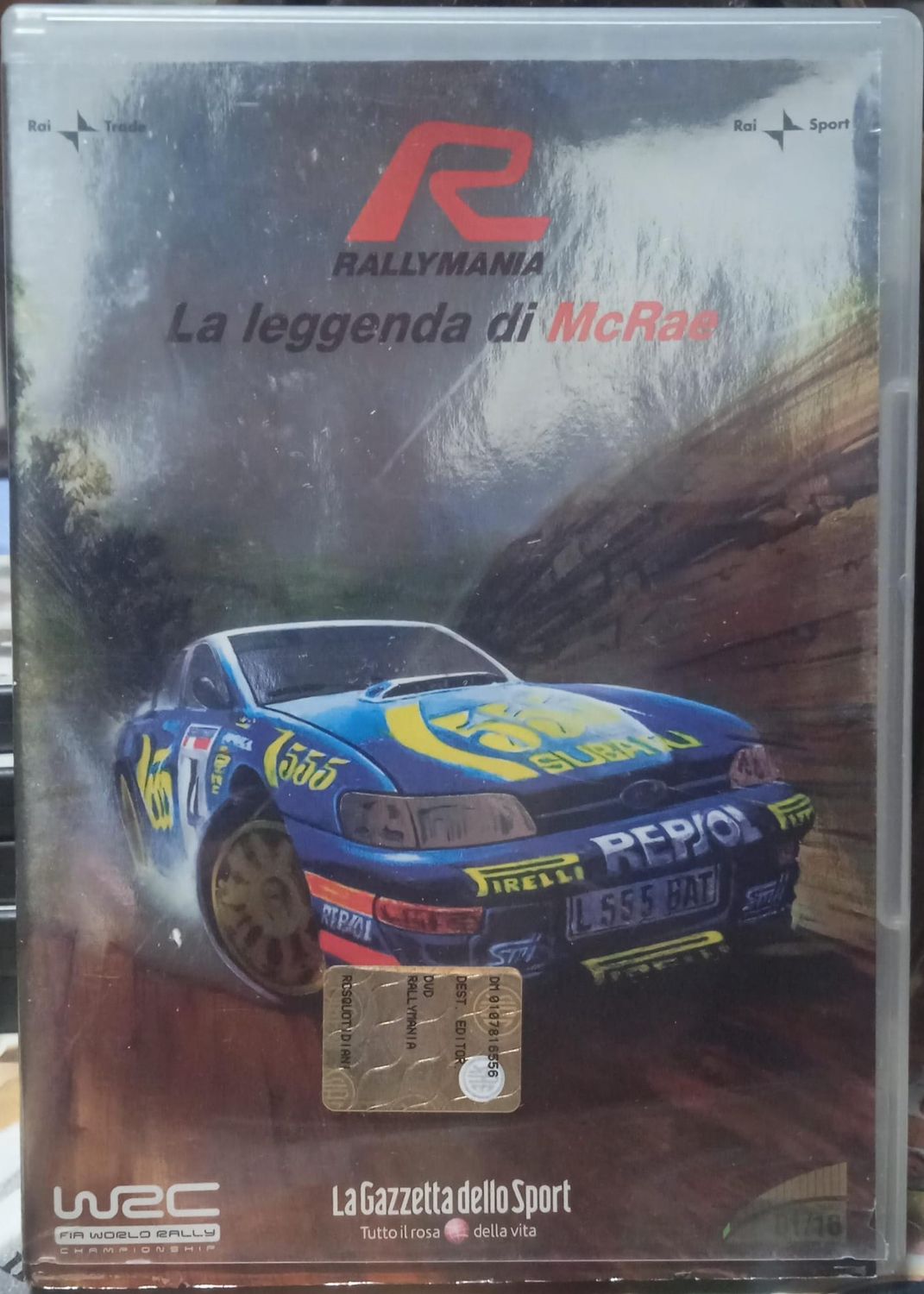 TeknoFilm - DVD – RALLYMANIA Vol. 01 - LA LEGGENDA DI MCRAE (2003) - GAZZETTA DELLO SPORT