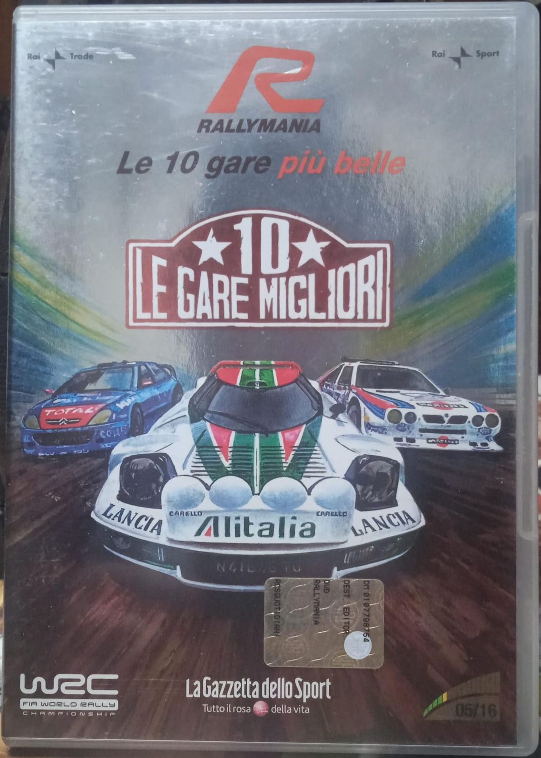 TeknoFilm - DVD – RALLYMANIA Vol. 05 - LE 10 GARE PIU' BELLE  (2003) - GAZZETTA DELLO SPORT