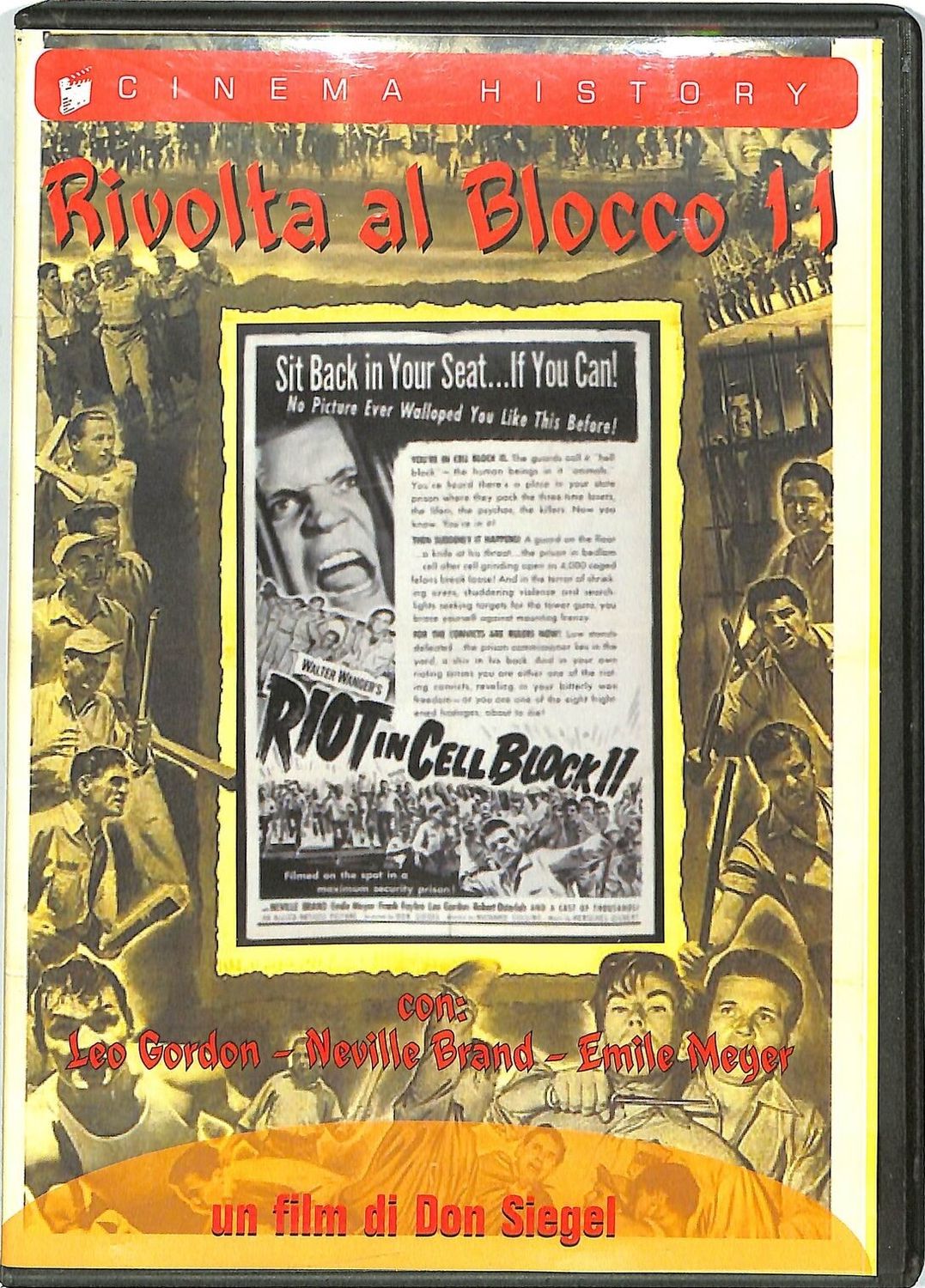 TeknoFilm - DVD – RIVOLTA AL BLOCCO 11 di Don Siegel (1954) - ERMITAGE