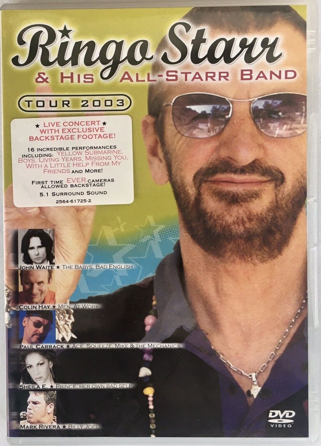 TeknoFilm - RINGO STARR & HIS ALL STARR BAND - TOUR 2003 (2004) - WARNER MUSIC VISION