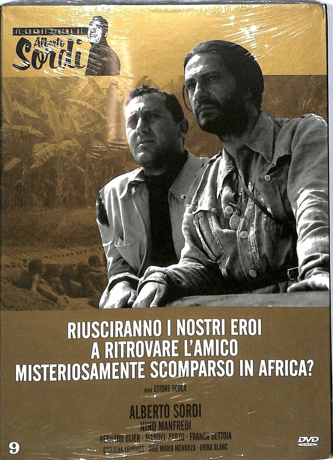 TeknoFilm - DVD - RIUSCIRANNO I NOSTRI EROI A RITROVARE L'AMICO MISTERIOSAMENTE SCOMPARSO IN AFRICA? di Ettore Scola (1968) - GAZZETTA DELLO SPORT
