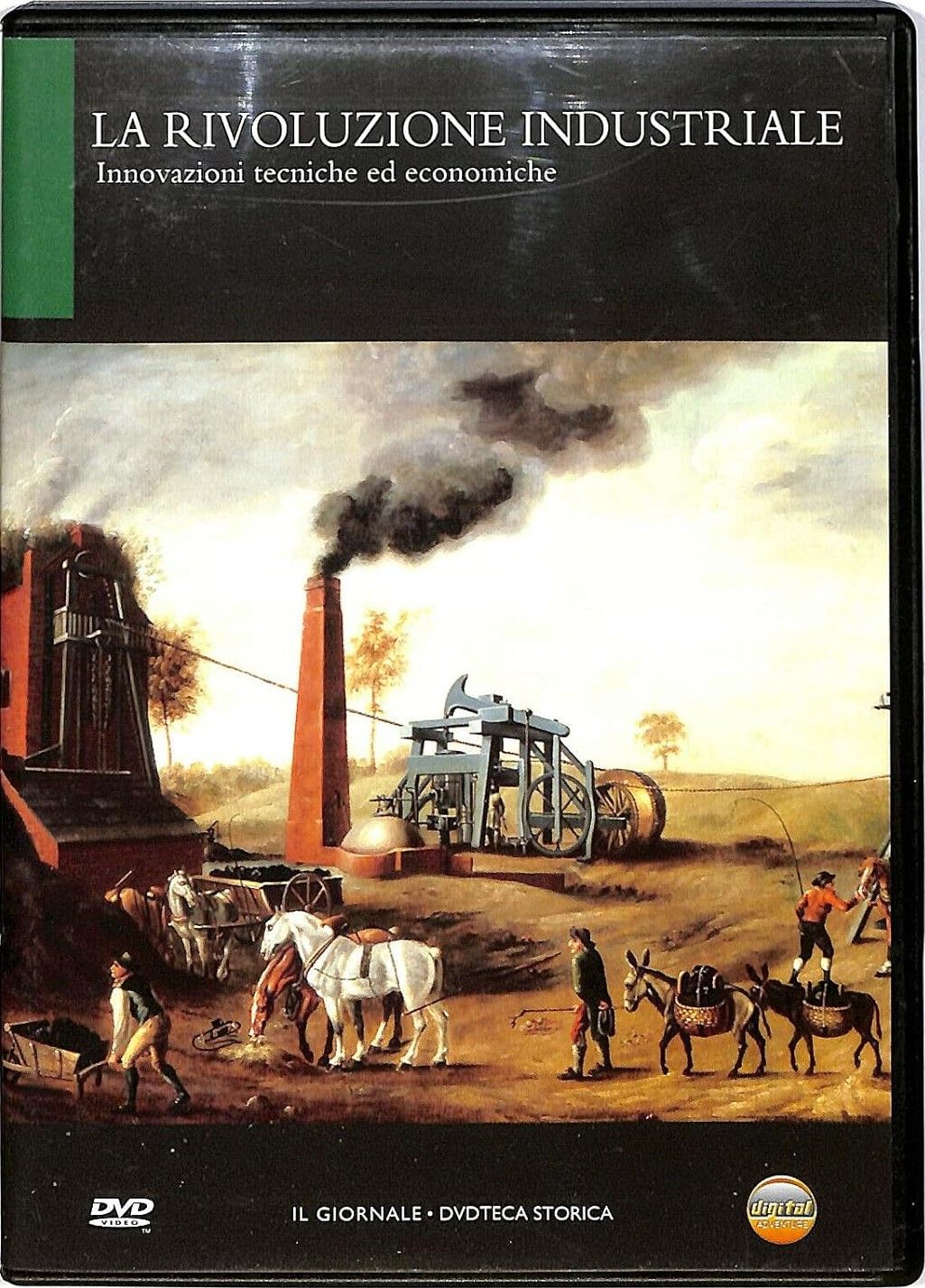TeknoFilm - DVD - DVDTECA STORICA Vol. 04 - LA RIVOLUZIONE INDUSTRIALE - INNOVAZIONI TECNICHE ED ECONOMICHE (2007) - IL GIORNALE