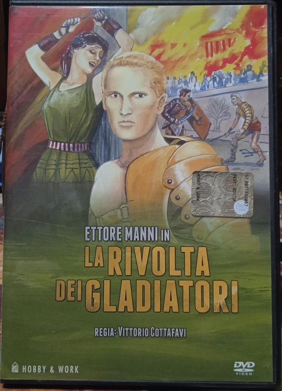 TeknoFilm - DVD - LA RIVOLTA DEI GLADIATORI di Vittorio Cottafavi (1958) - HOBBY & WORK