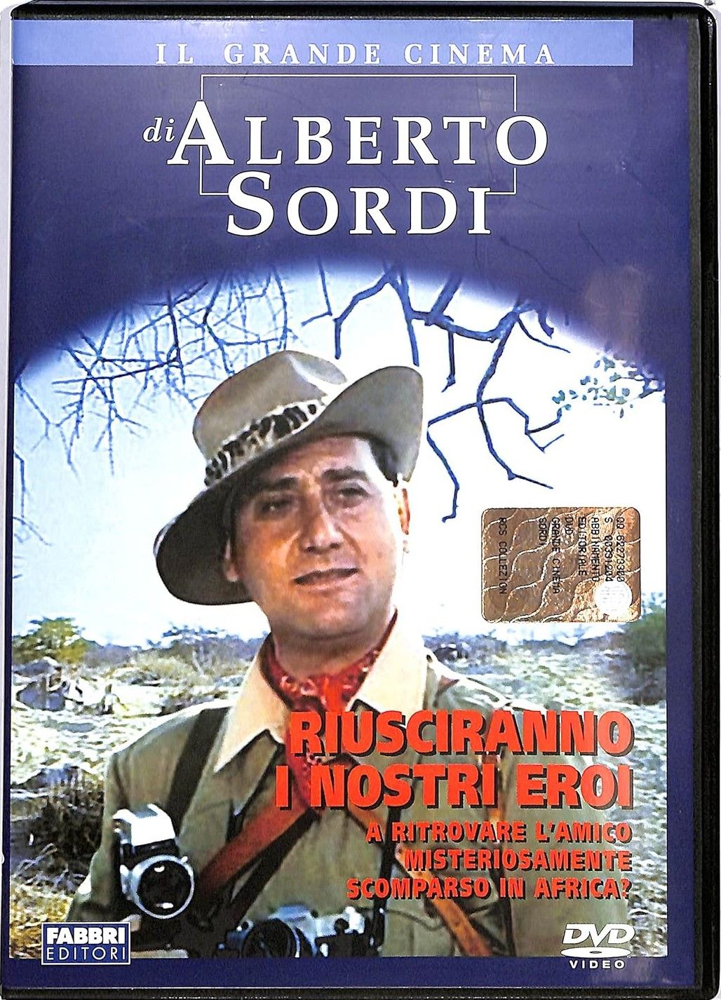TeknoFilm - DVD - RIUSCIRANNO I NOSTRI EROI A RITROVARE L'AMICO MISTERIOSAMENTE SCOMPARSO IN AFRICA? di Ettore Scola (1968) - FABBRI EDITORI