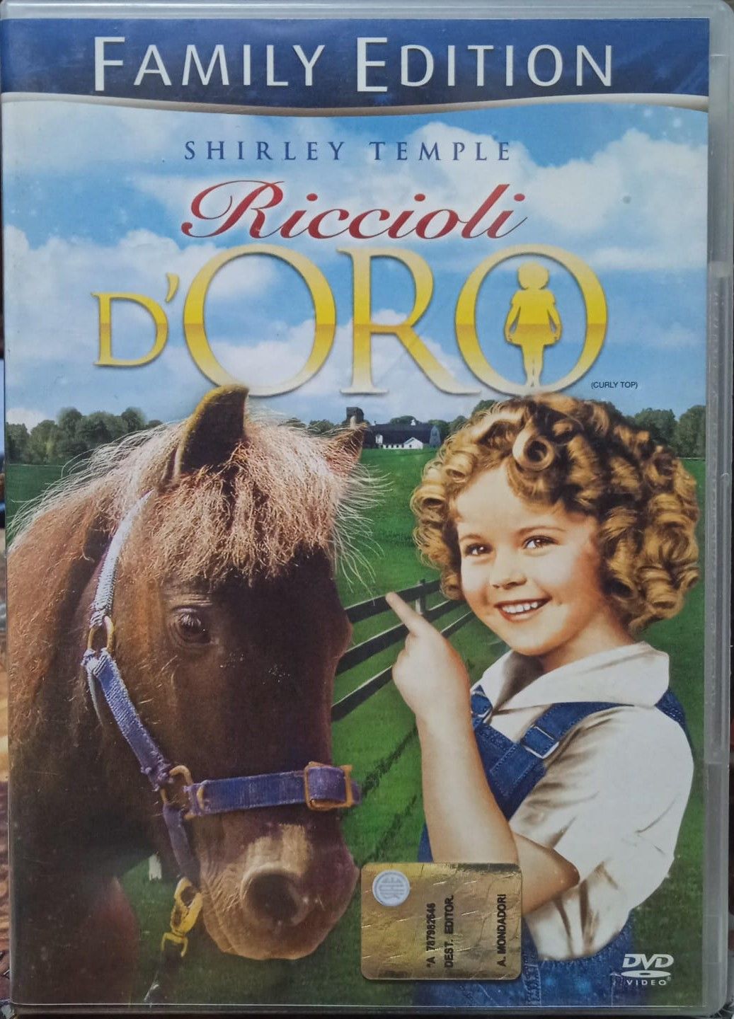 TeknoFilm - DVD - RICCIOLI D'ORO di Irving Cummings (1935) - MONDADORI