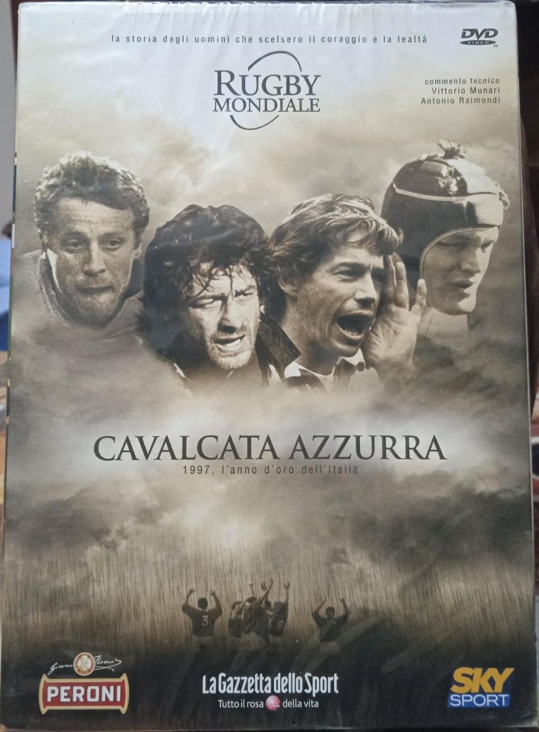 TeknoFilm - DVD - RUGBY MONDIALE Vol. 07 - CAVALCATA AZZURRA (2008) - GAZZETTA DELLO SPORT