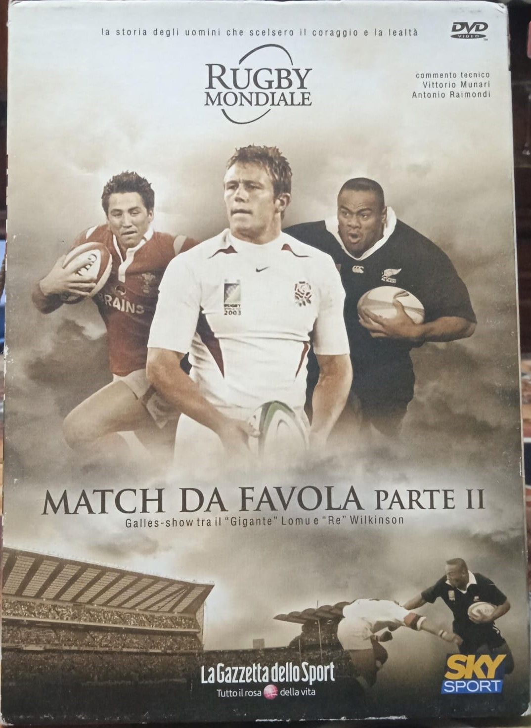 TeknoFilm - DVD - RUGBY MONDIALE Vol. 06 - MATCH DA FAVOLA Parte 2 (2008) - GAZZETTA DELLO SPORT