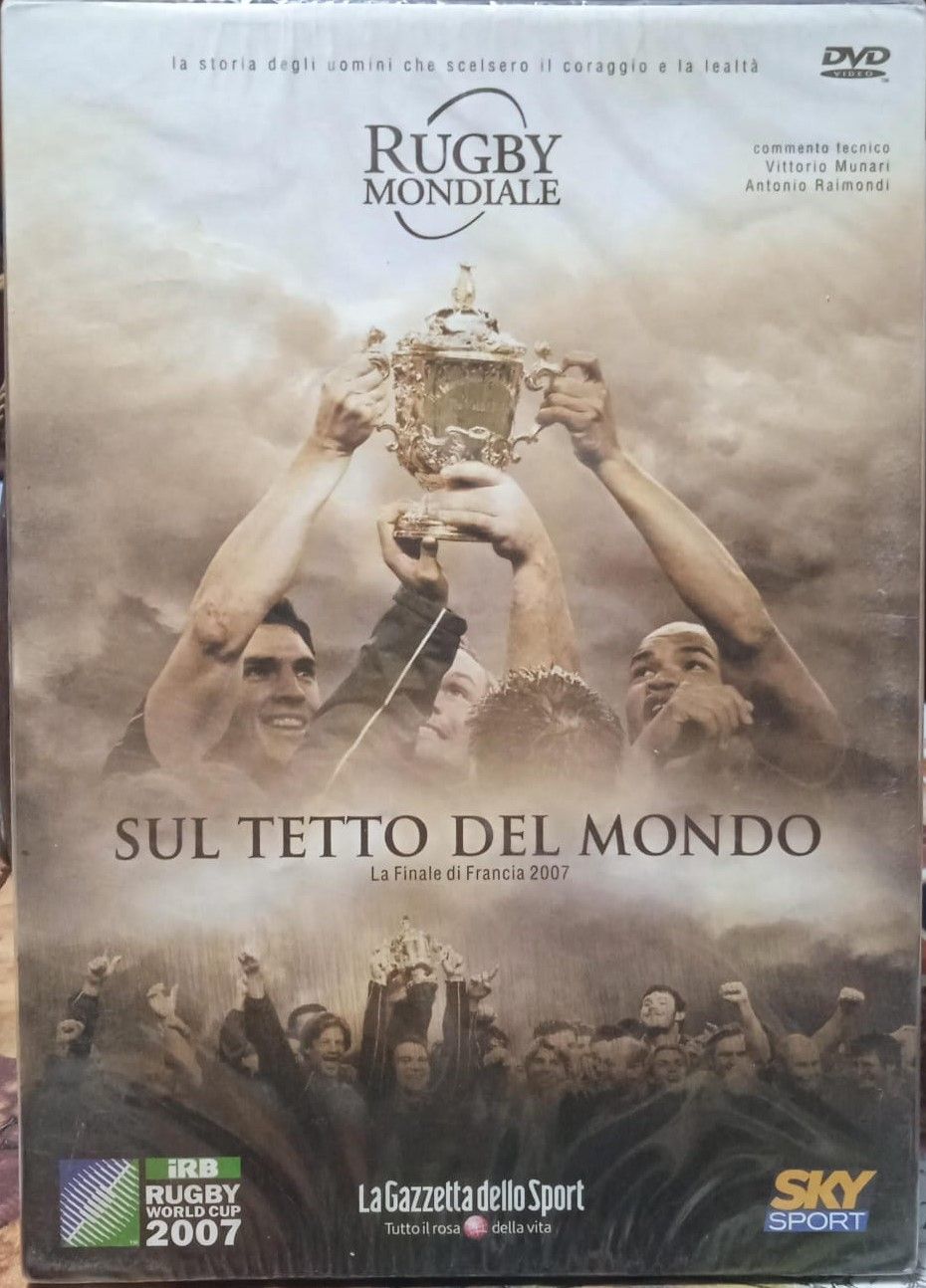 TeknoFilm - DVD - RUGBY MONDIALE Vol. 14 - SUL TETTO DEL MONDO
 (2008) - GAZZETTA DELLO SPORT