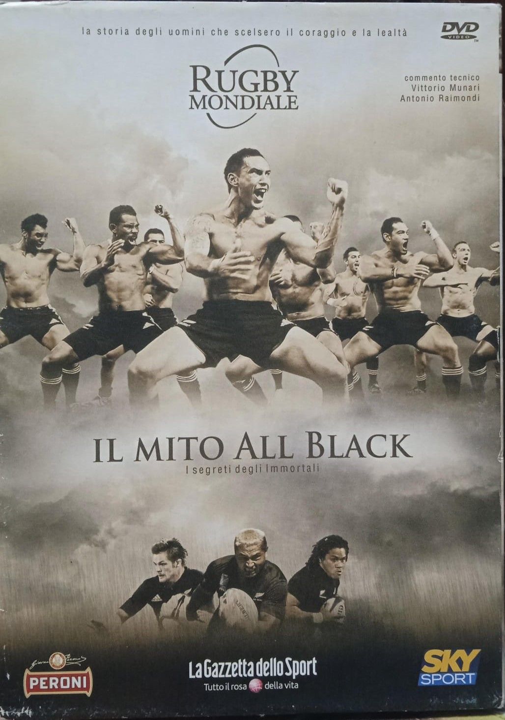TeknoFilm - DVD - RUGBY MONDIALE Vol. 08 - IL MITO ALL BLACK (2008) - GAZZETTA DELLO SPORT