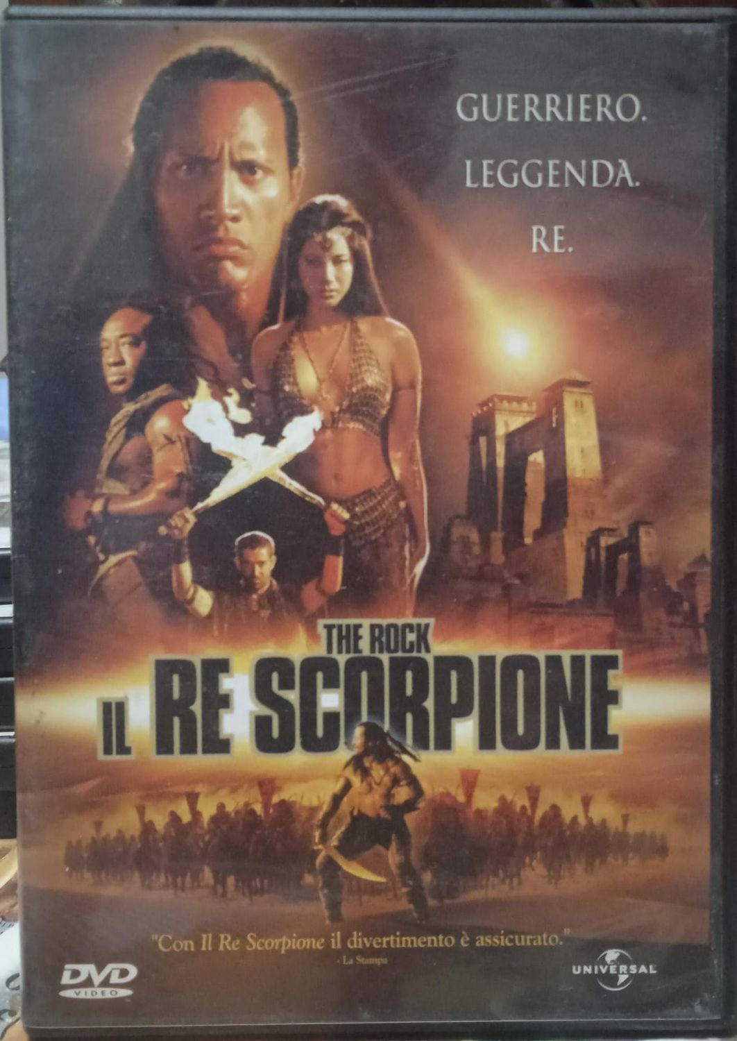 TeknoFilm - DVD – IL RE SCORPIONE  di Chuck Russell (2001) - UNIVERSAL