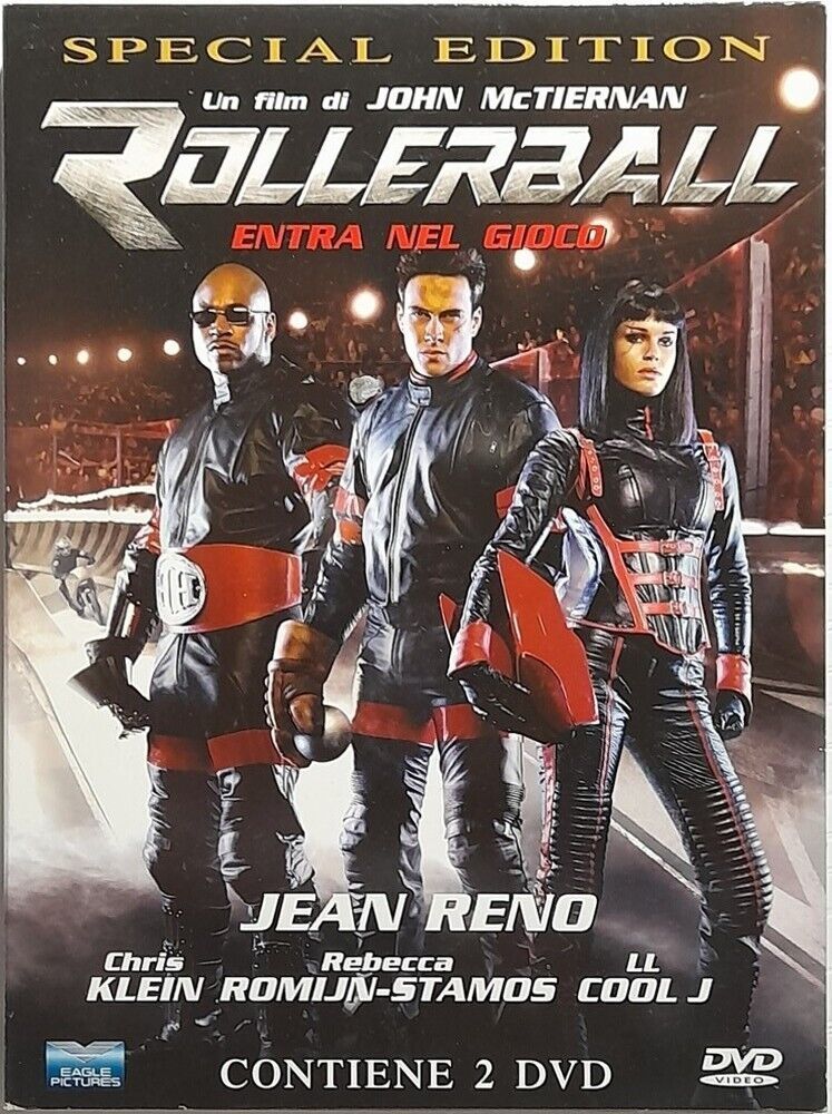 TeknoFilm - 2 DVD (Edizione speciale) – ROLLERBALL - ENTRA NEL GIOCO  di John McTiernan (2002) - EAGLE