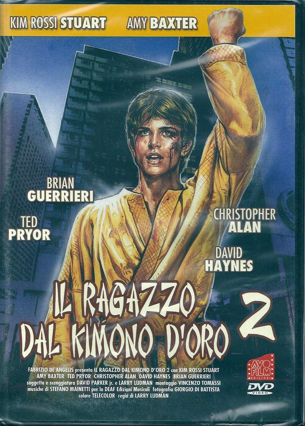 TeknoFilm - DVD – IL RAGAZZO DAL KIMONO D'ORO 2 di Fabrizio De Angelis (1988) - AVOFILM