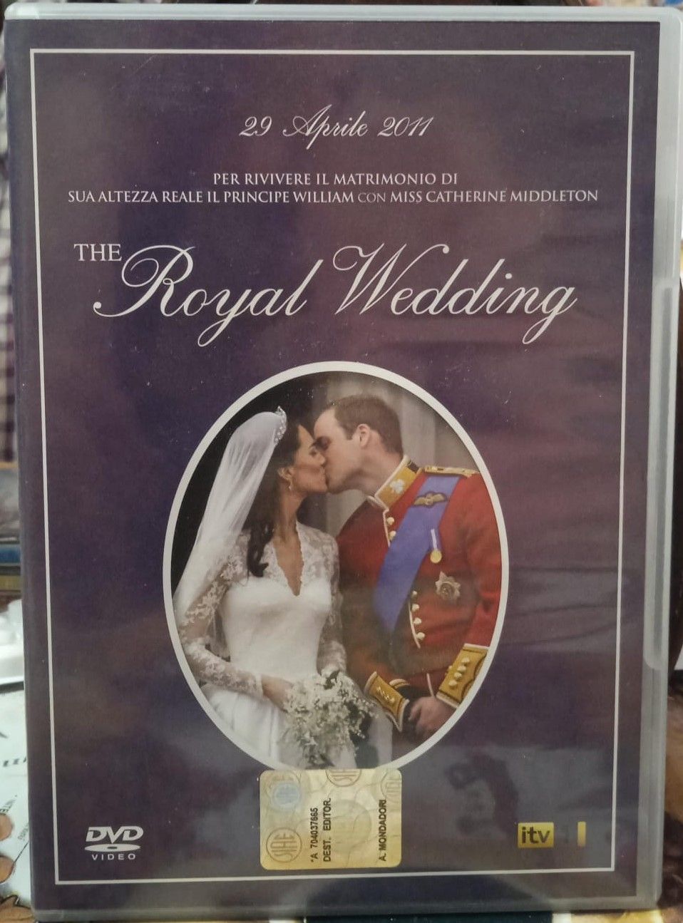 TeknoFilm - DVD - THE ROYAL WEDDING 29 aprile 2011 (2011) - ITV