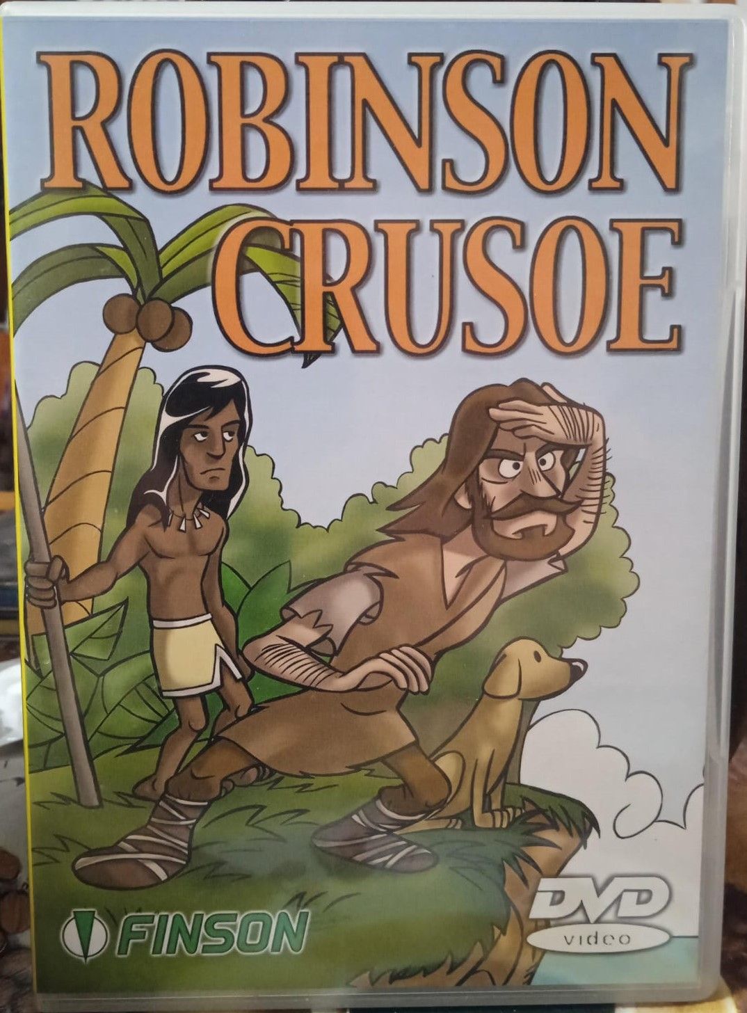 TeknoFilm - DVD - ROBINSON CRUSOE (contiene biogrfia di Daniel Defoe) - FINSON