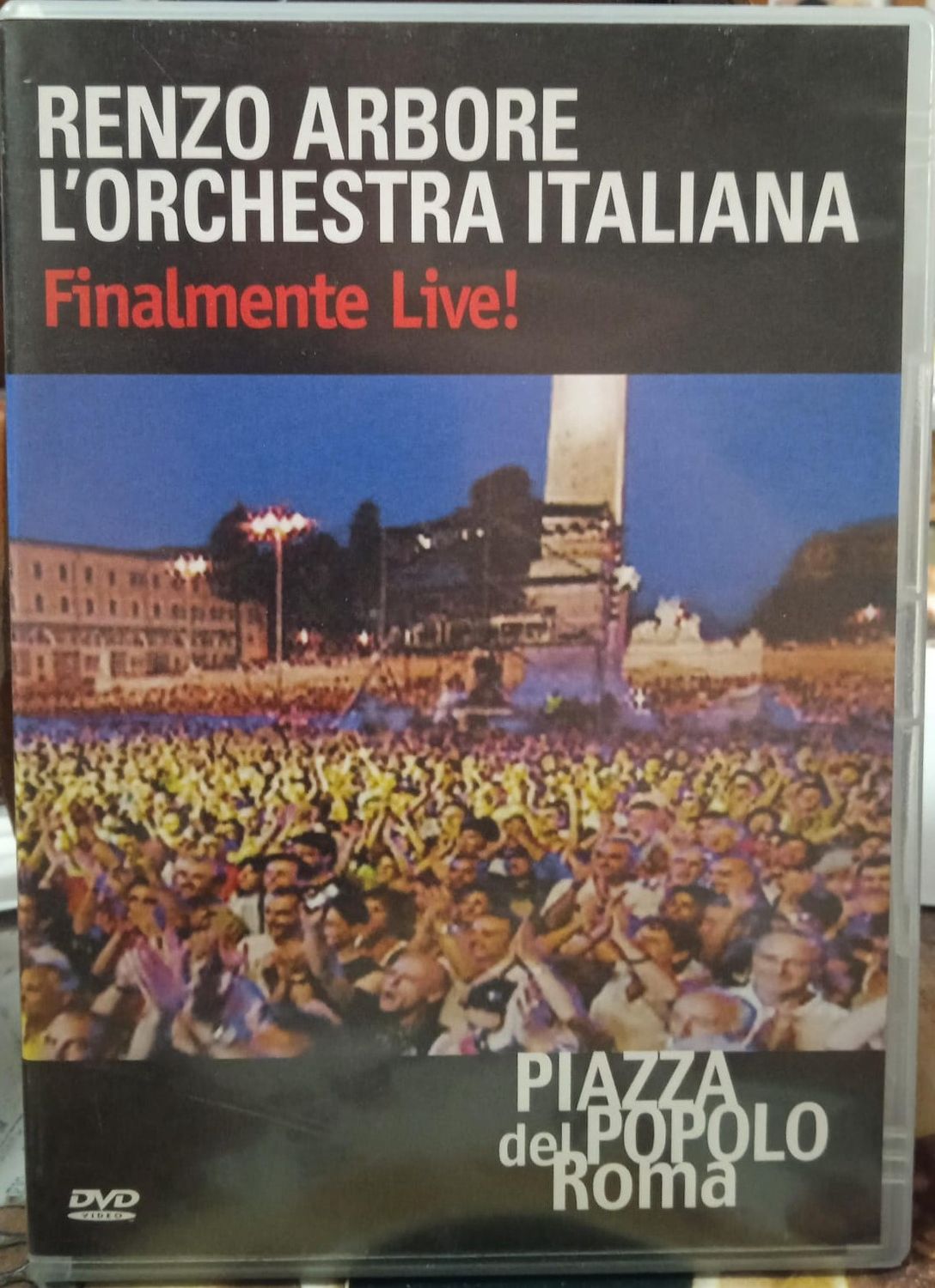 TeknoFilm - DVD – RENZO ARBORE L'ORCHESTRA ITALIANA - FINALMENTE LIVE: PIAZZA DEL POPOLO ROMA (2006) - GAZEBO GIALLO