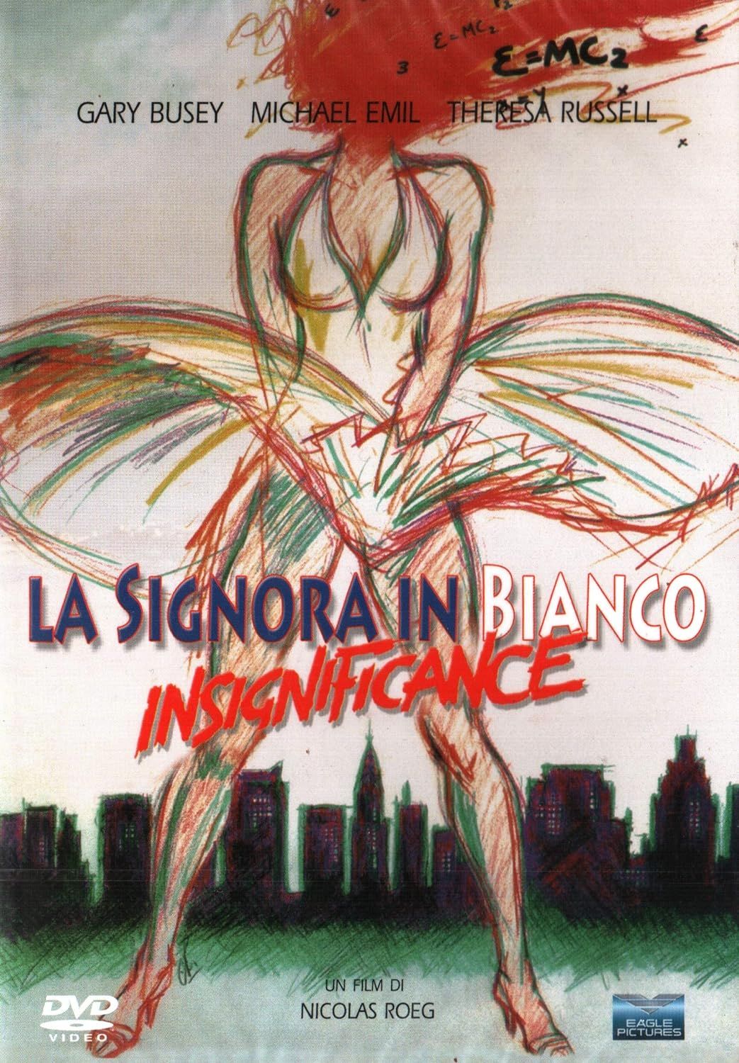 TeknoFilm - DVD - LA SIGNORA IN BIANCO - INSIGNIFICANCE (Versione slim) di Nicolas Roeg (1985) - EAGLE
