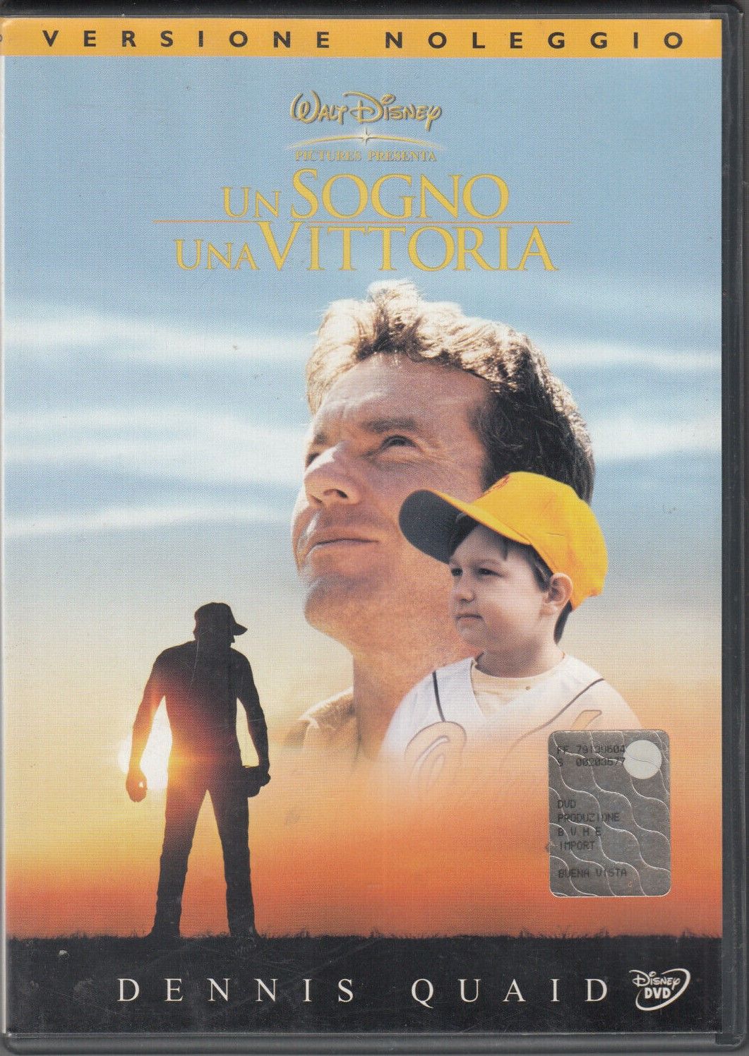 TeknoFilm - DVD – UN SOGNO, UNA VITTORIA (Versione noleggio) di John Lee Hancock (2002) - WALT DISNEY