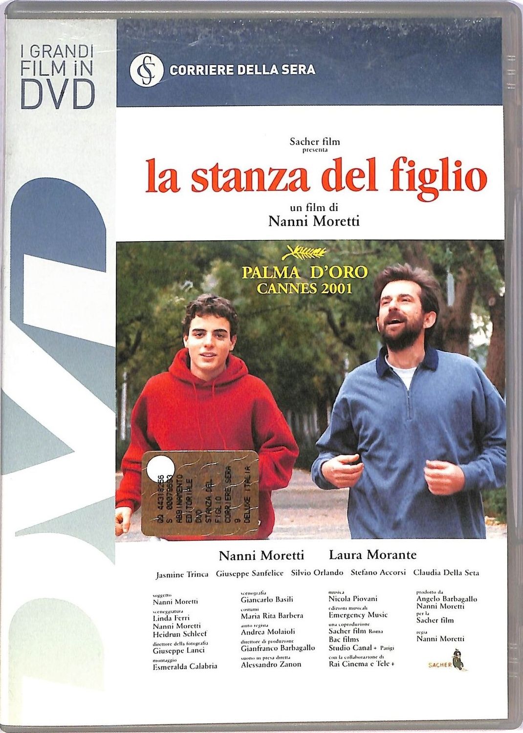 TeknoFilm - DVD – LA STANZA DEL FIGLIO di Nanni Moretti (2001) - CORRIERE DELLA SERA