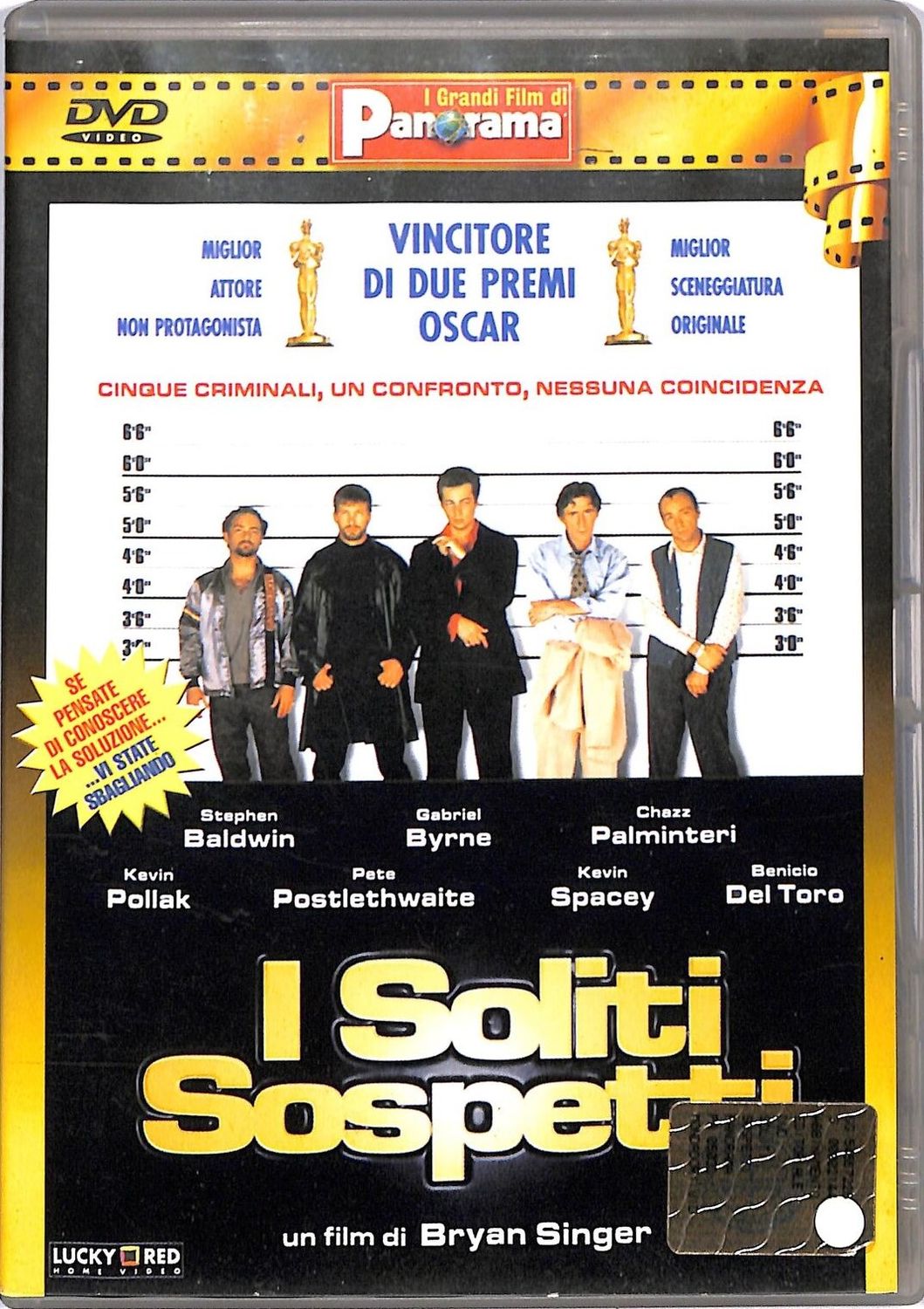 TeknoFilm - DVD – I SOLITI SOSPETTI di Bryan Singer (1995) - PANORAMA