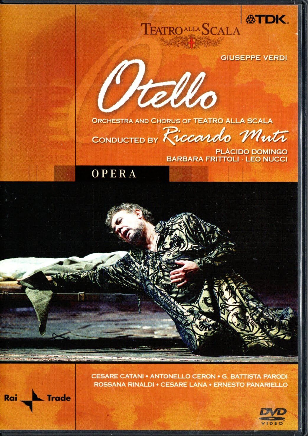 TeknoFilm - DVD (NTSC) - Riccardo Muti: OTELLO (Orchestra e Coro del Teatro della Scala di Milano) di Carlo Battistoni (2001) - TDK