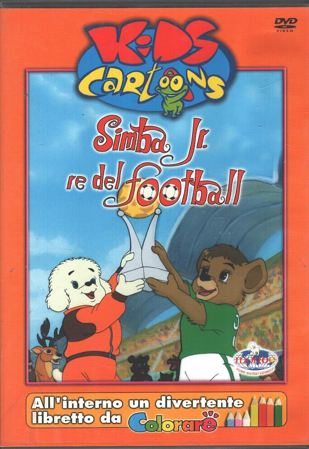 TeknoFilm - DVD - SIMBA JR. RE DEL FOOTBALL (3 Episodi) (1998) - MHE