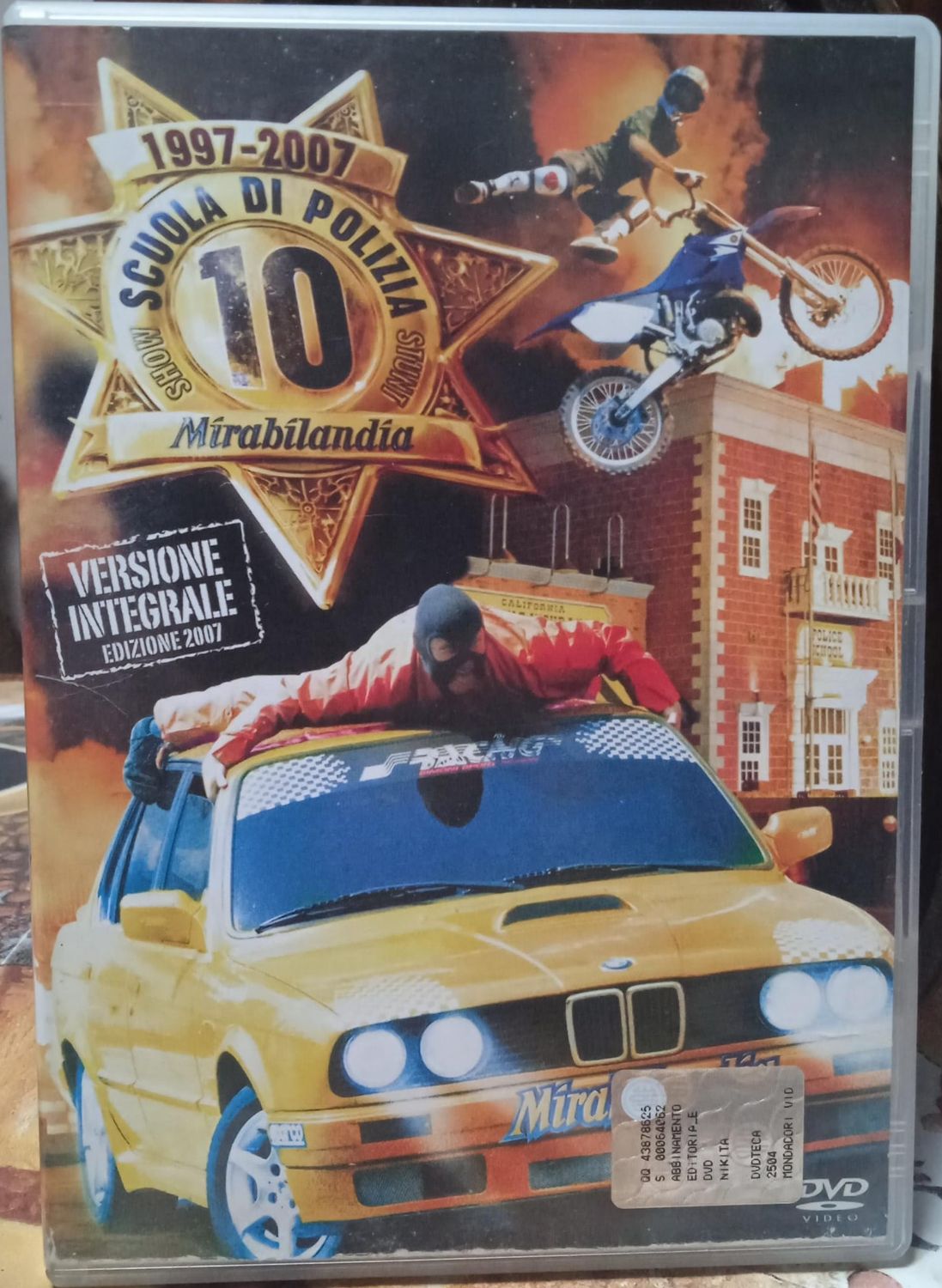 TeknoFilm - DVD (Versione integrale) – MIRABILANDIA: SCUOLA DI POLIZIA: 10 ANNI - 1997/2007 - MONDADORI